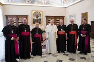 El Papa y los obispos venezolanos se reunieron en el Vaticano