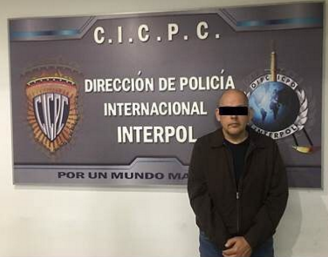 El sujeto fue capturado por el Cicpc (Foto: @douglasricovlza)