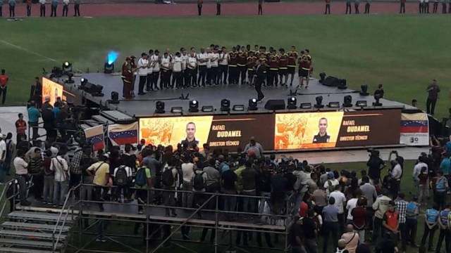 ¡Campeones en nuestros corazones! Las imágenes que no viste del recibimiento de la Vinotinto Sub 20. Foto: Eduardo Ríos / LaPatilla.com