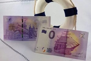 Billetes de cero euros circulan en Alemania