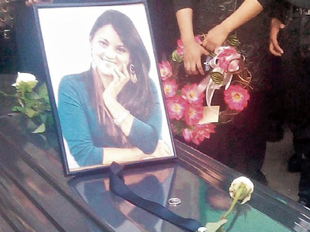 El asesinato de Vilma Gabriela Barrios conmocionó a la sociedad de Quetzaltenango. (Foto Prensa Libre: Hemeroteca PL)