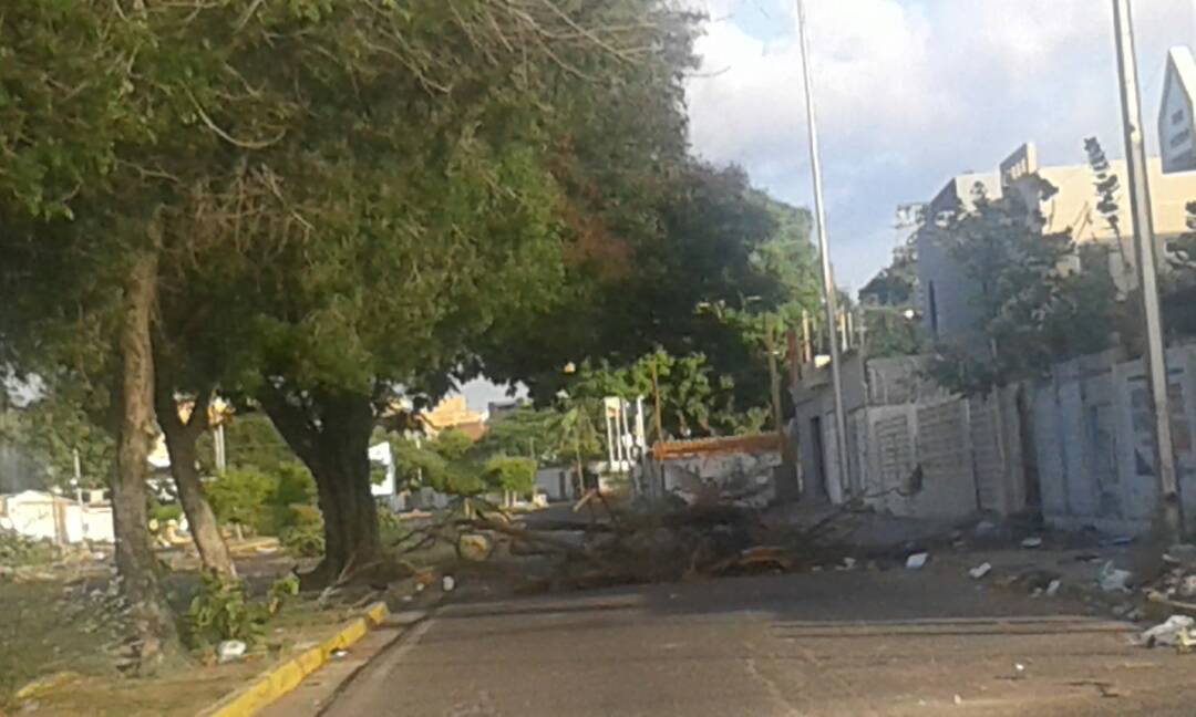 Maracaibo amaneció con varias barricadas #30Jul