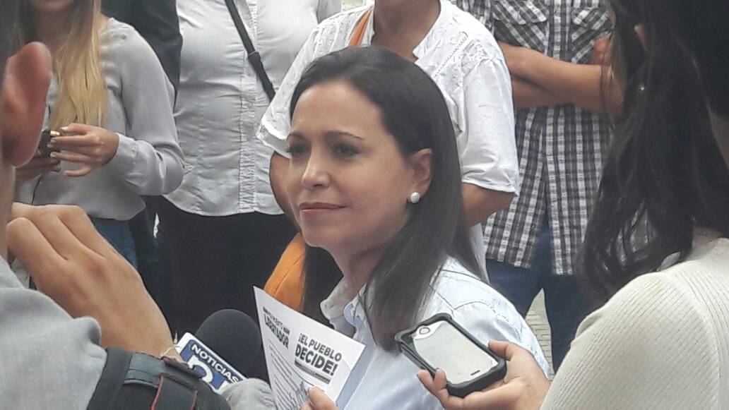 María Corina Machado señala el fracaso de Maduro y denuncia secuestro de su escolta (VIDEO)