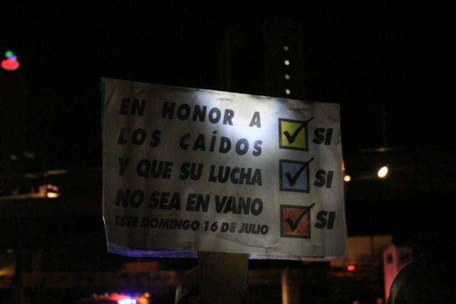 Marcha en honor a los caídos #13Jul / Foto: La Patilla