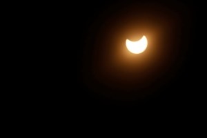 Así se vio el parcial del eclipse en Los Ángeles (Fotos)