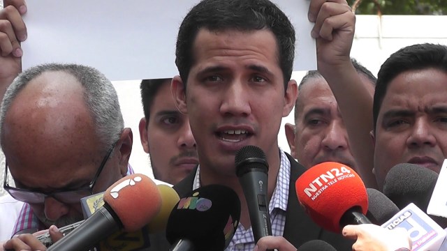 Diputado de la Asamblea Nacional, Juan Guaidó (Foto: Nota de prensa)
