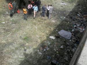 Hallan a una persona desmembrada, decapitada y carbonizada en la autopista Caracas-La Guaira