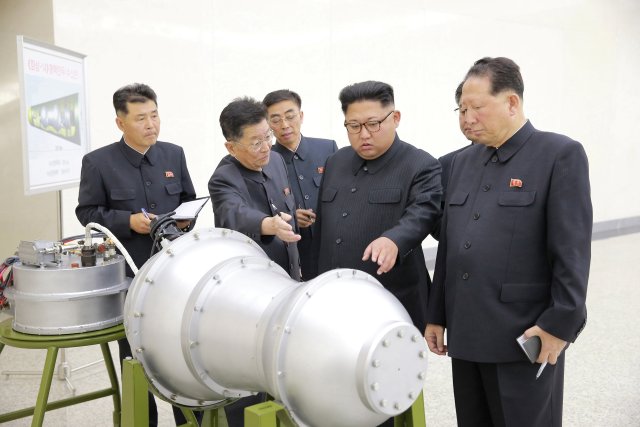 El líder norcoreano Kim Jong.  KCNA via REUTERS    