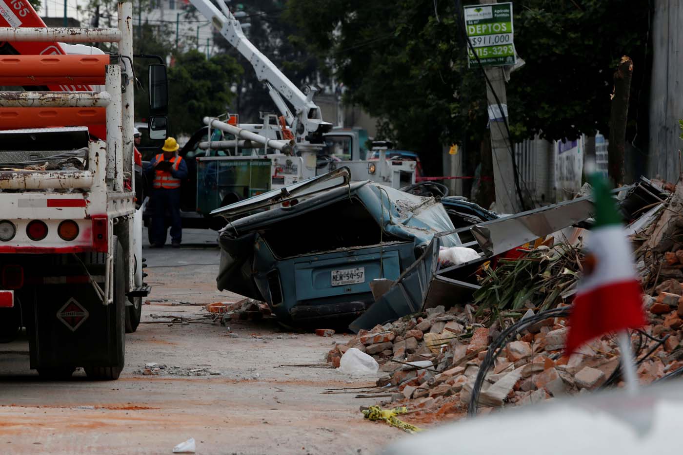 Al menos 60 muertos y 250 heridos deja mayor terremoto en México