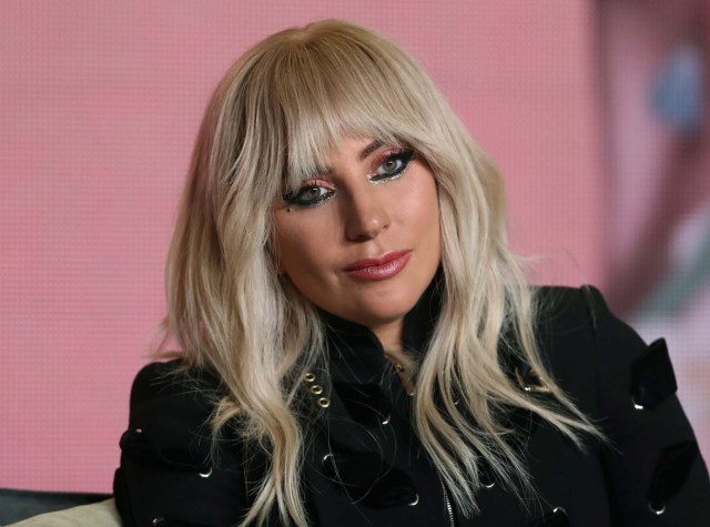 Lady Gaga attends a press conference to promote the film "Gaga: Five Foot Two" at the Toronto International Film Festival (TIFF) in Toronto, Canada, September 8, 2017. REUTERS/Fred Thornhill