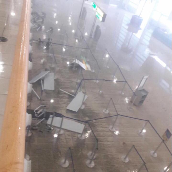 Aeropuerto de San Martín resulta devastado por el paso del huracán Irma