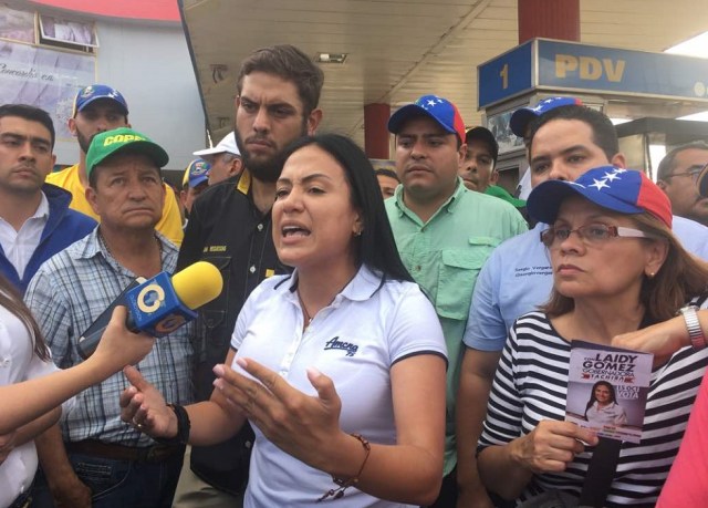 Laidy Gómez, candidata a la gobernación de Táchira // Foto Prensa