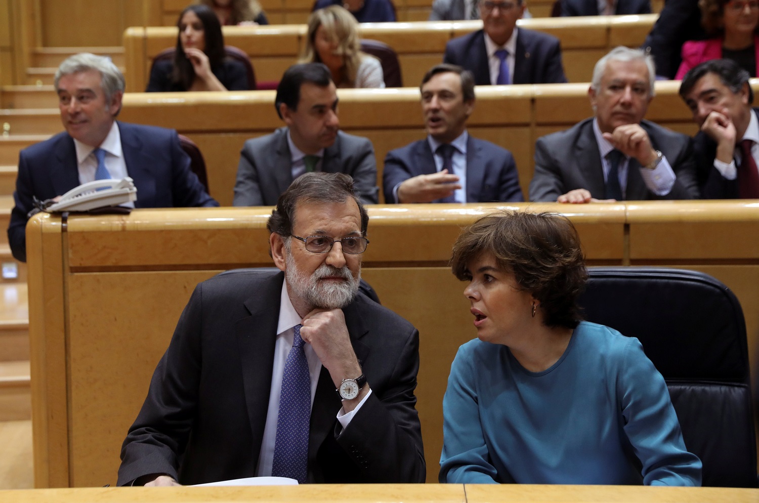 Rajoy asegura que el Estado de Derecho restaurará la legalidad en Cataluña