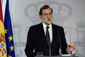 Rajoy: Las fuerzas de seguridad han cumplido con su obligación en Cataluña