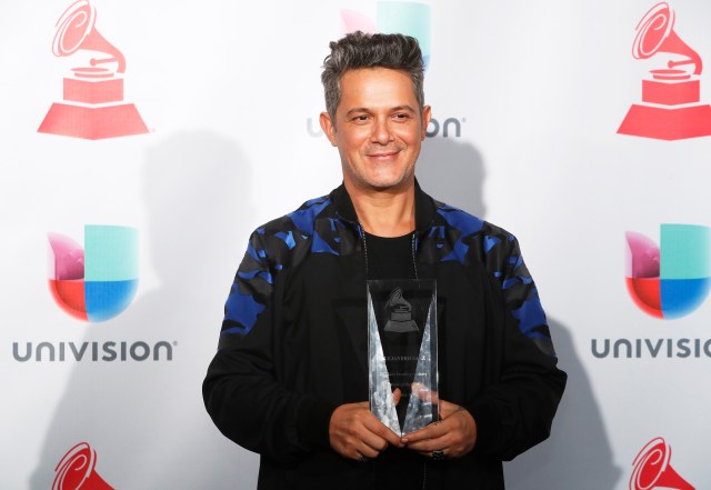 18 ° Latin Grammy Awards - Foto Room - Las Vegas, Nevada, Estados Unidos, 16/11/2017 - Honoree Alejandro Sanz. REUTERS / Steve Marcus