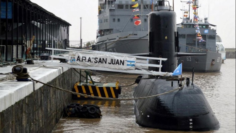 Argentina realizará tercer barrido en área donde podría estar el submarino