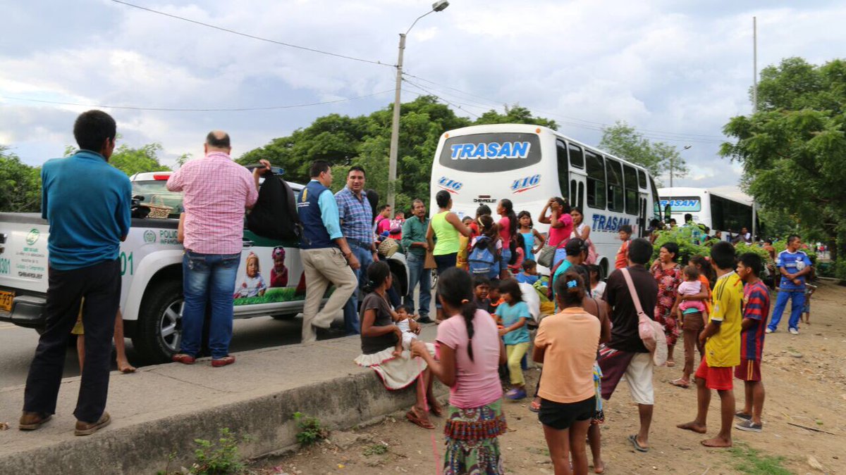 Al menos 150 indígenas Yukpa que dormían en las calles de Cúcuta fueron devueltos a Venezuela