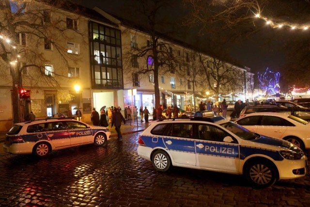 El mercado de Navidad en  Potsdam, cerca de Berlin,  / AFP PHOTO / Adam BERRY