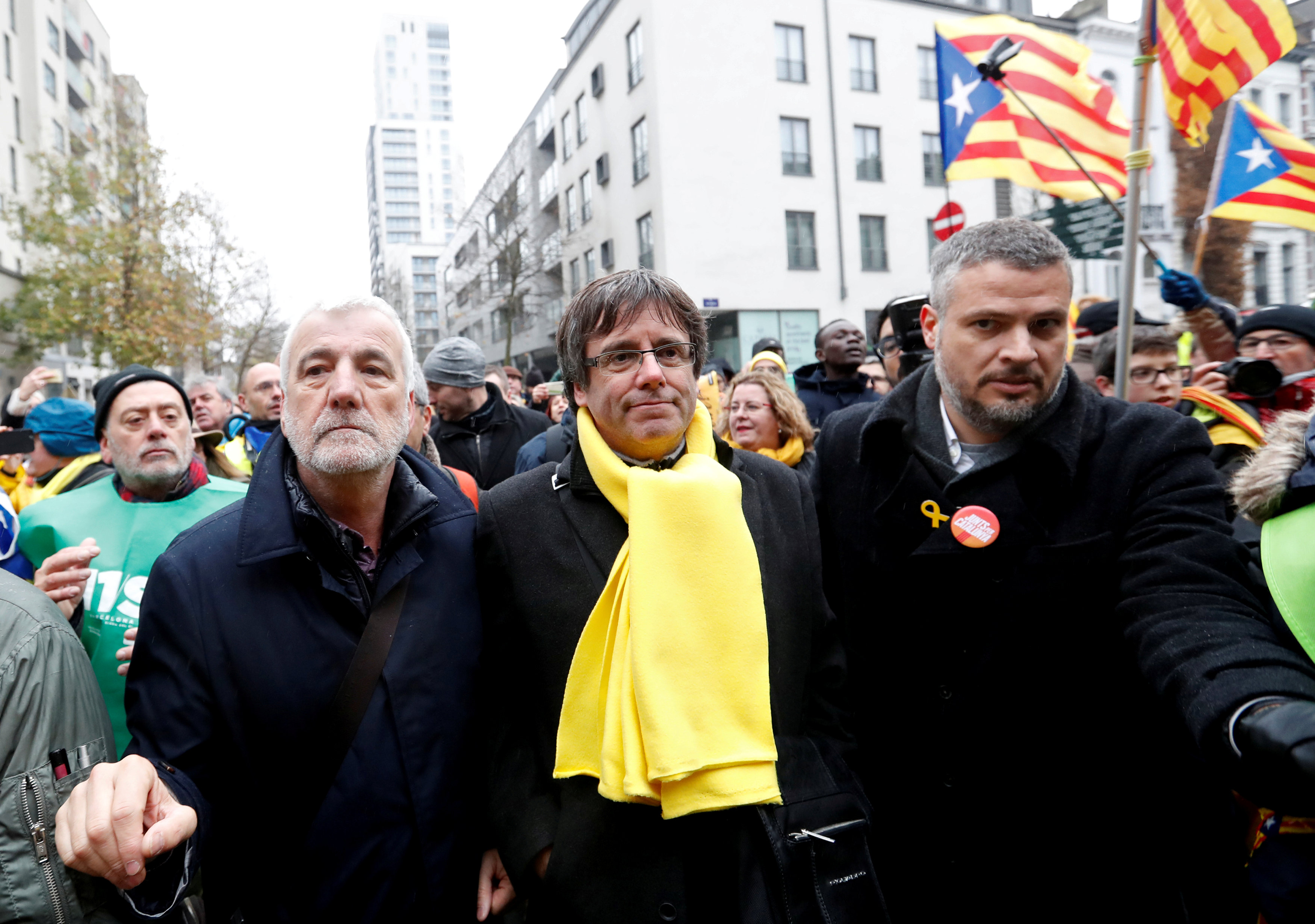 Puigdemont en cierre de manifestación: Cataluña es la mejor cara de Europa