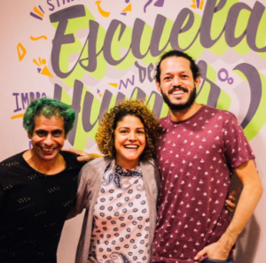 Marialejandra Fonseca vibra con la Escuela del Humor