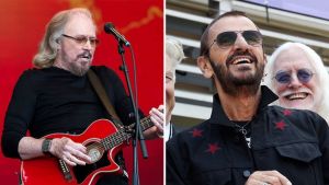 Ringo Starr y Hugh Laurie condecorados por la reina Isabel