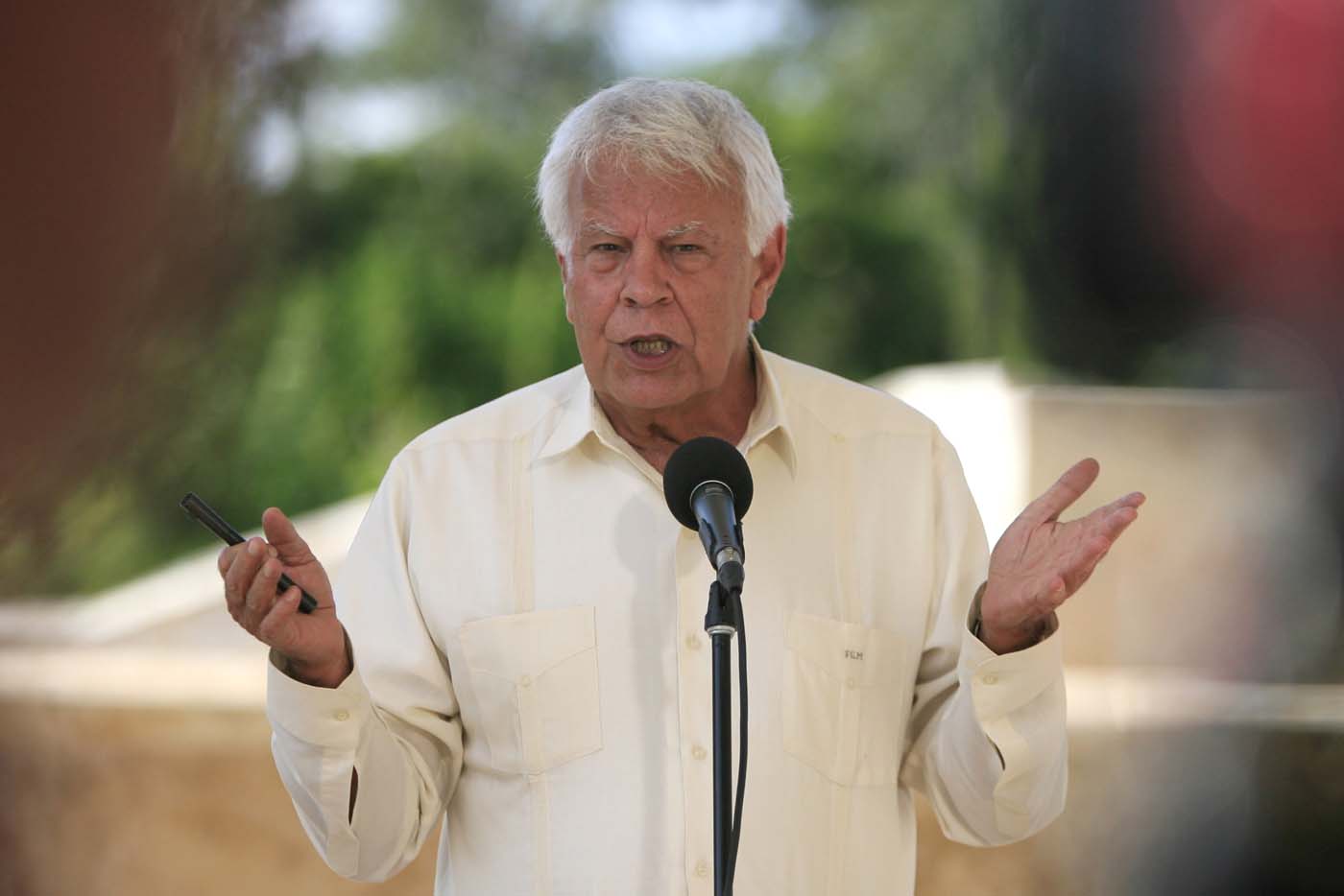 Felipe González cree que en Venezuela no va a haber elecciones limpias