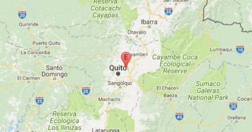Se registró sismo de magnitud 3,8 en Quito