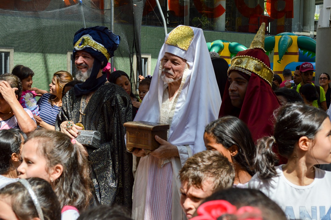 Chacao celebró la llegada de Los Reyes Magos (Fotos)
