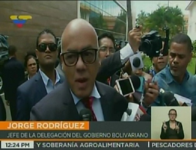 Jorge Rodríguez: Estamos muy cerca de un acuerdo Gobierno-oposición