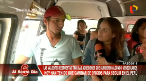 ¡Se vale llorar! Presentadora peruna queda impresionada por la educación y presencia de los venezolanos (VIDEO)