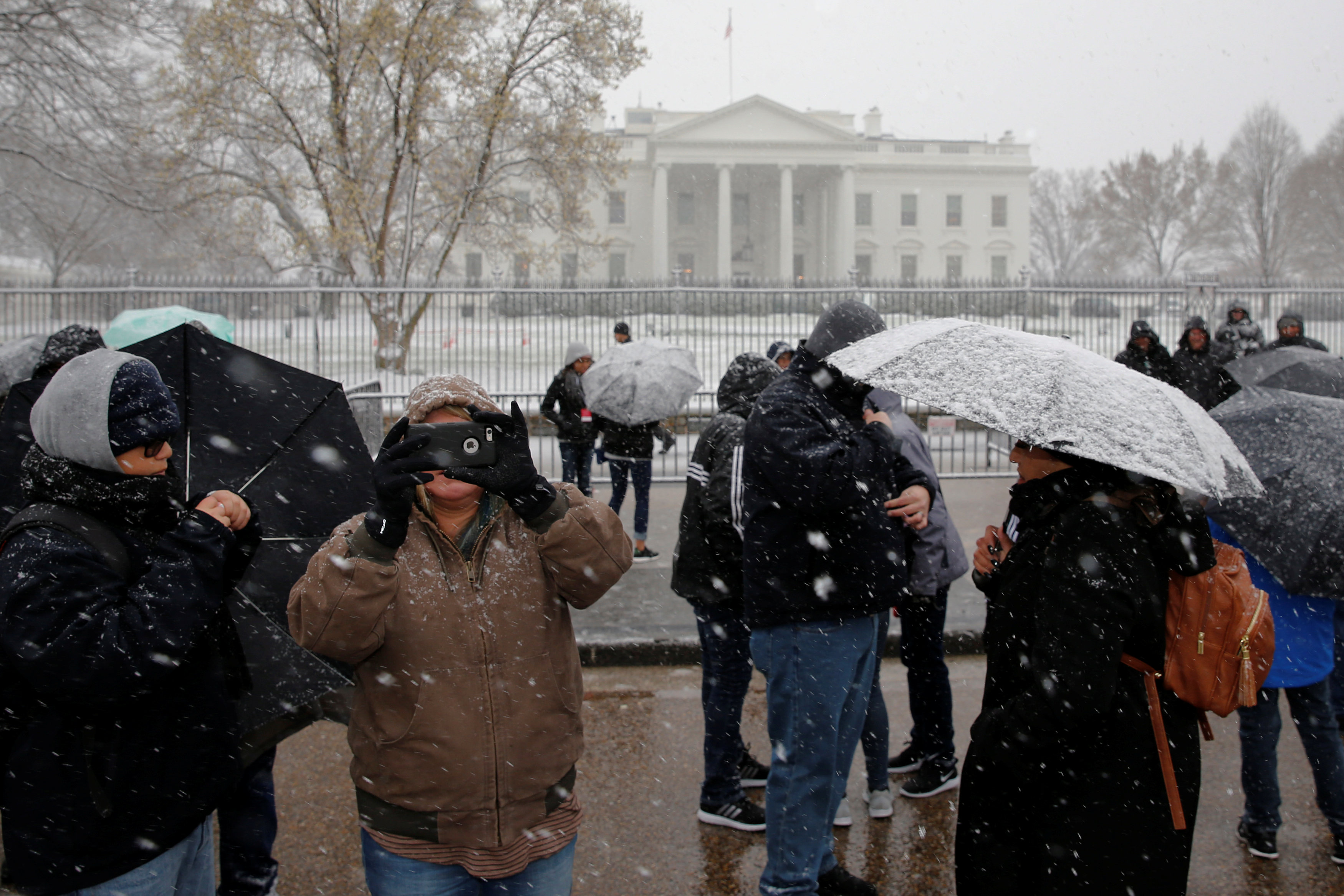 Nueva York cancela clases en escuelas públicas debido a tormenta de nieve (Fotos)