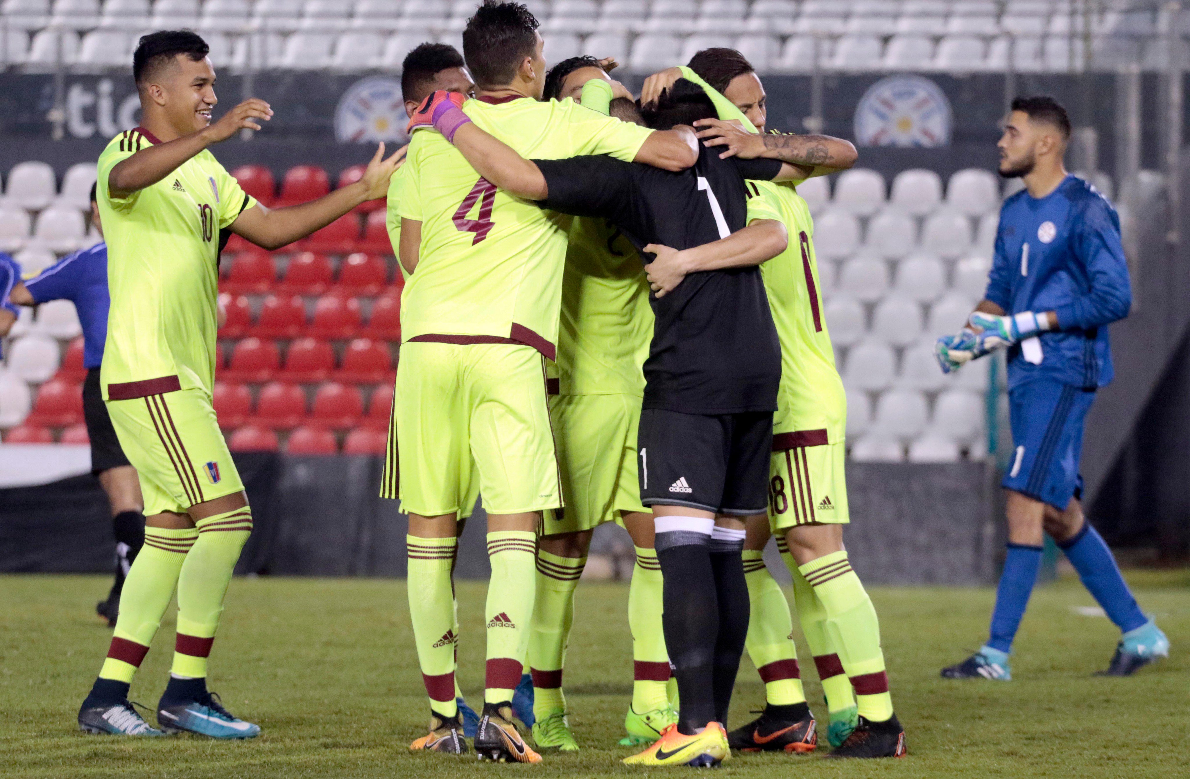 La Vinotinto Sub-21 comenzó con buen pie el cuadrangular en Paraguay