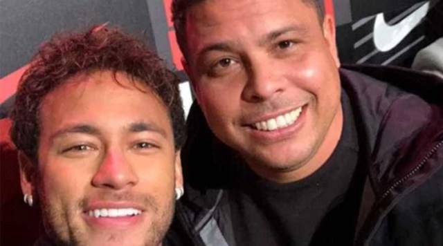 Neymar y Ronaldo en el último evento de la Nike