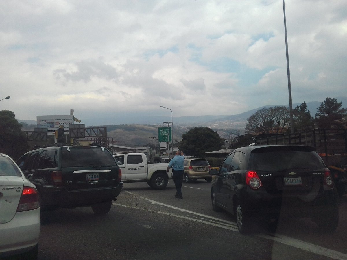 Protesta en Táchira por falta de transporte público #12Mar