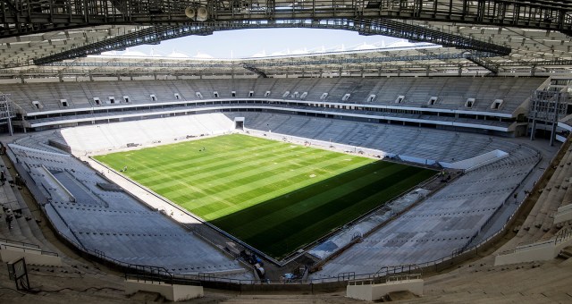 Visión general del estadio Rostov Arena. Foto: RT