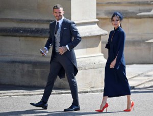 Los Beckham donan su ropa de la boda real a las víctimas de Manchester