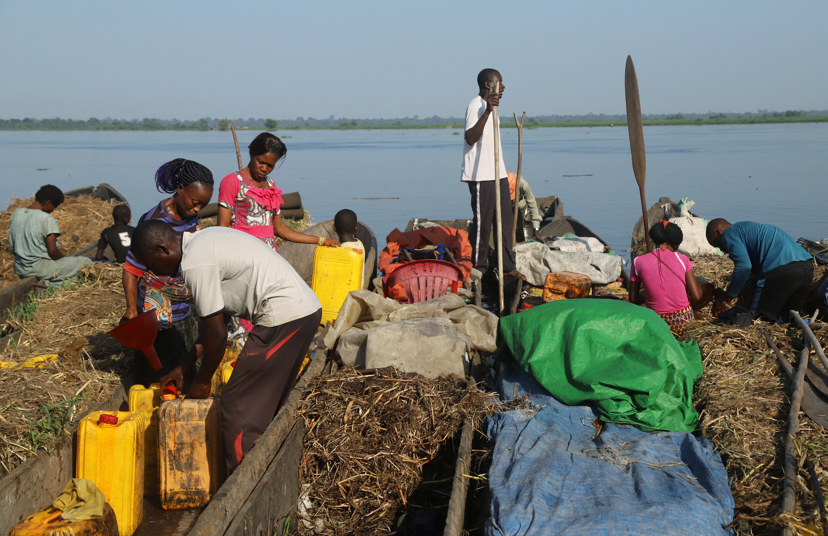 Cincuenta muertos en un naufragio en República Democrática del Congo