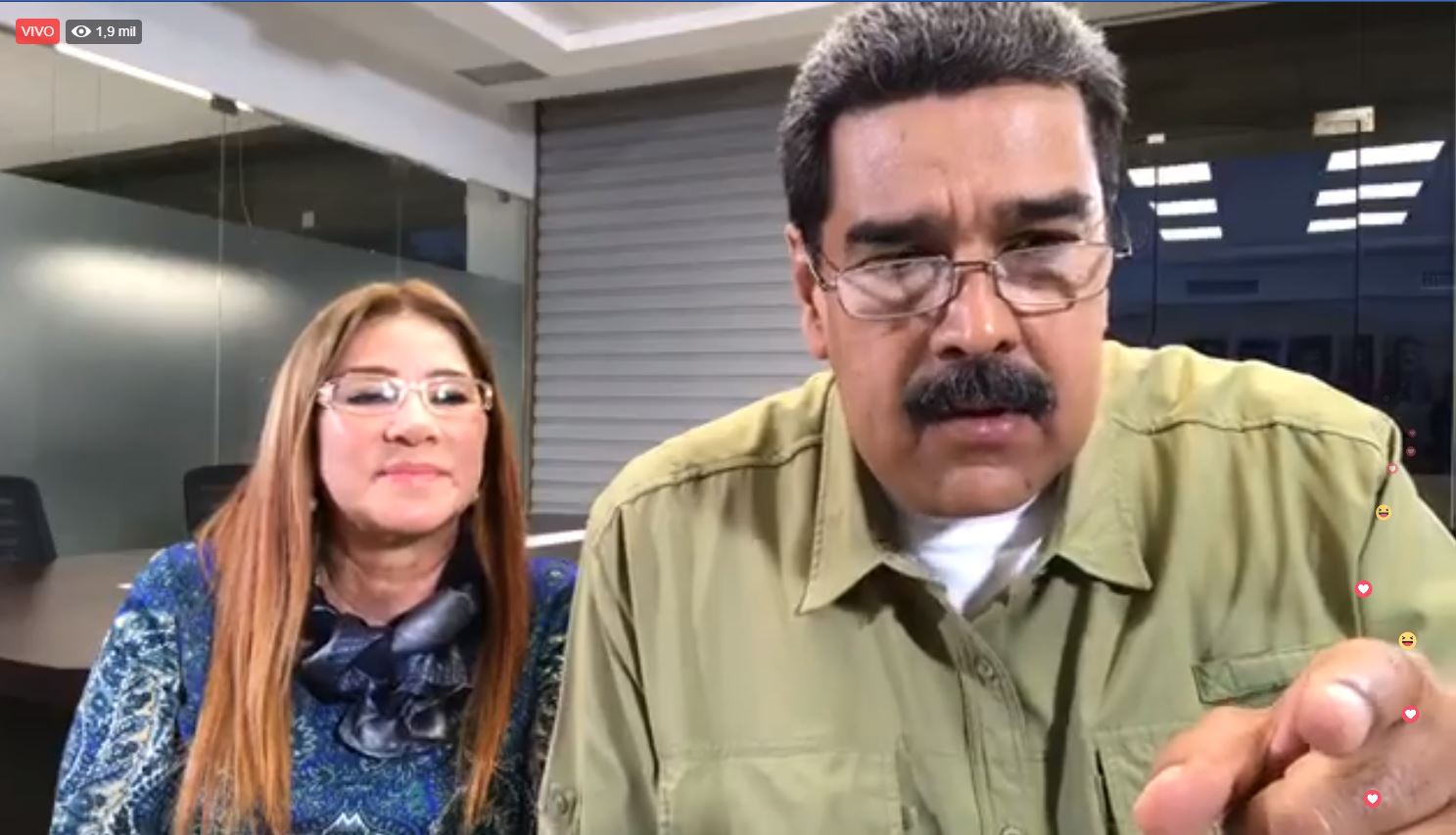 Maldicen a Maduro en vivo y esta fue su respuesta (Video + reacción de Cilia)