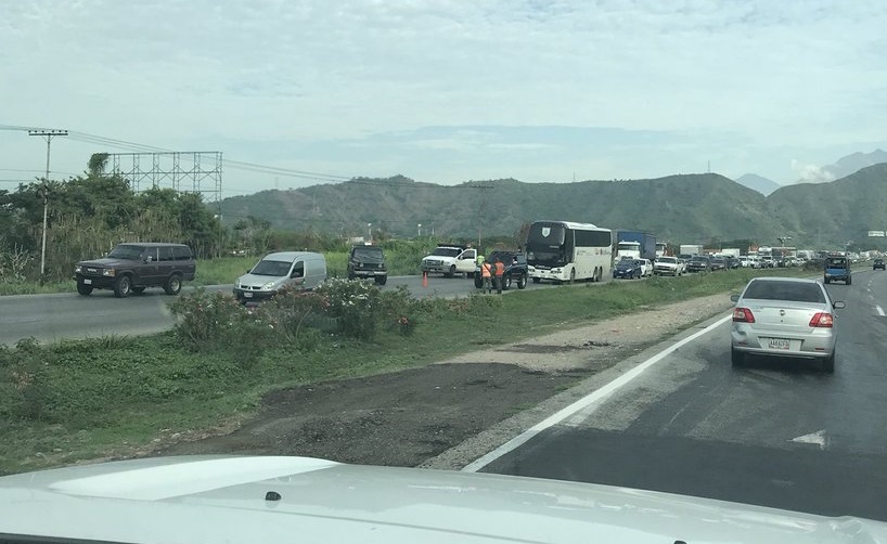 Reportan tránsito lento para ingresar a Caracas desde Aragua y Carabobo #16May