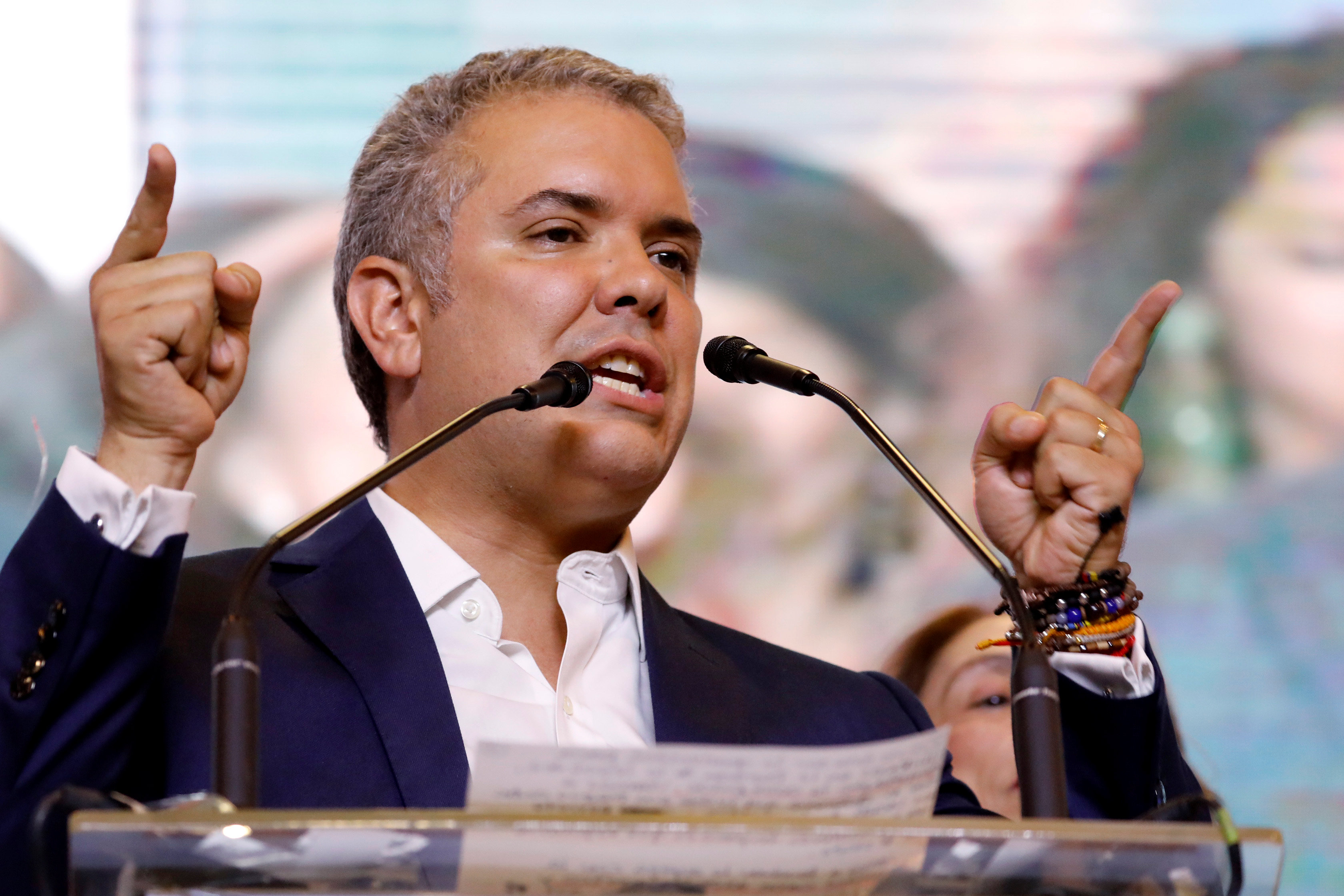 Iván Duque es elegido presidente de Colombia