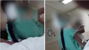 Enfermera abusadora golpeó a una niña en un hospital público (VIDEO)