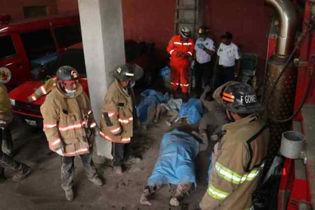 Foto: CORED, bomberos voluntarios