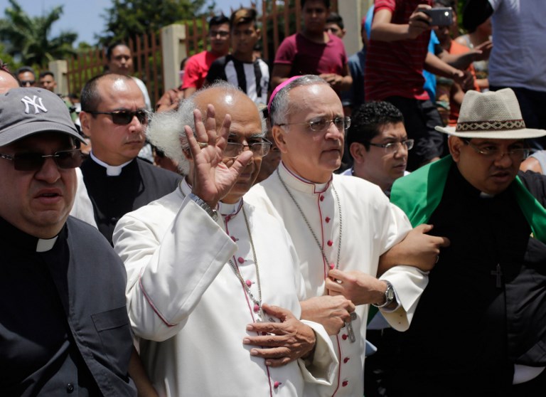 La Iglesia católica nicaragüense inicia ayuno en desagravio por violencia en protestas