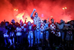 Festejo en Croacia por su pase a la final del Mundial causó leve temblor