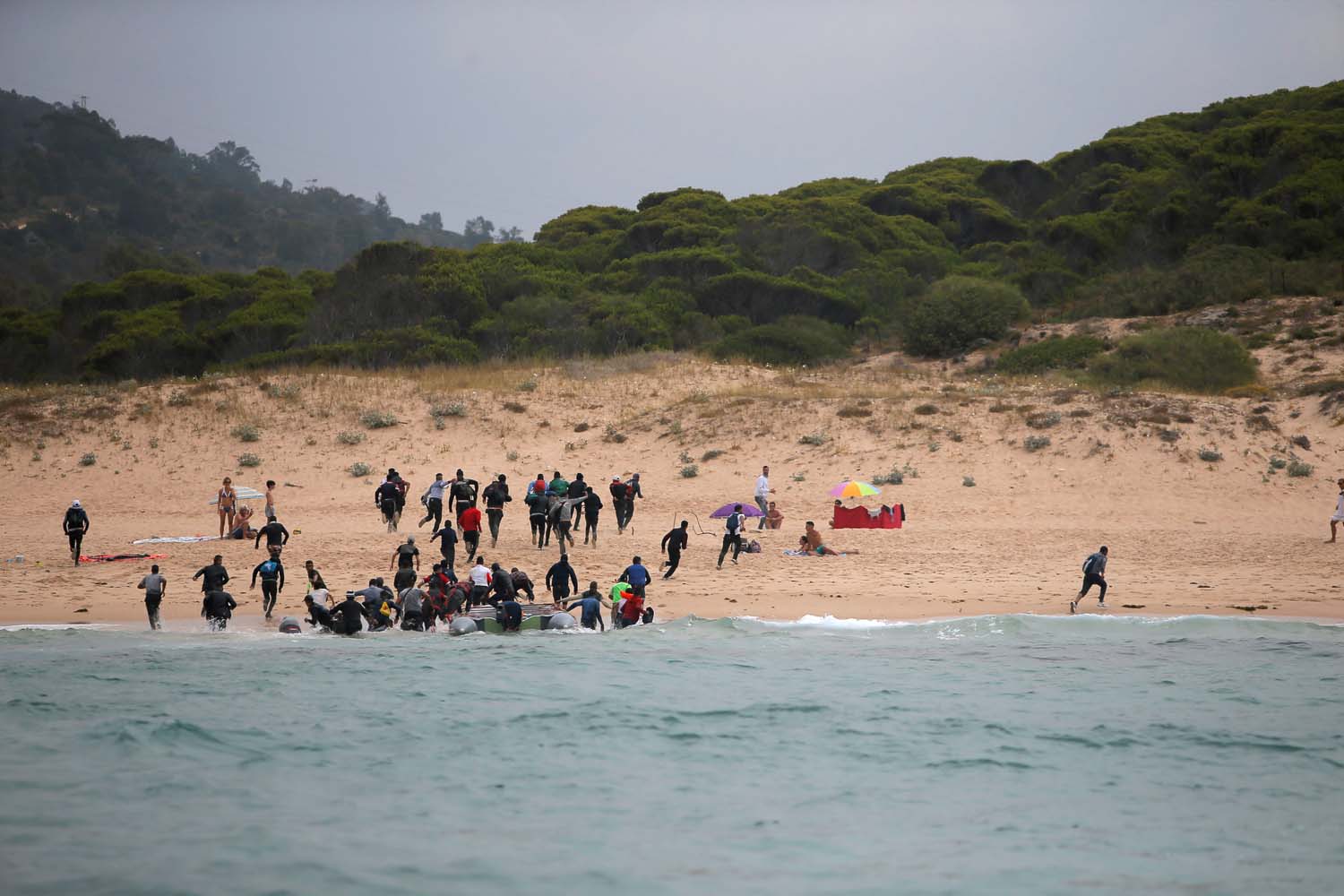 Unos 670 migrantes fueron rescatados en distintos puntos de la costa española
