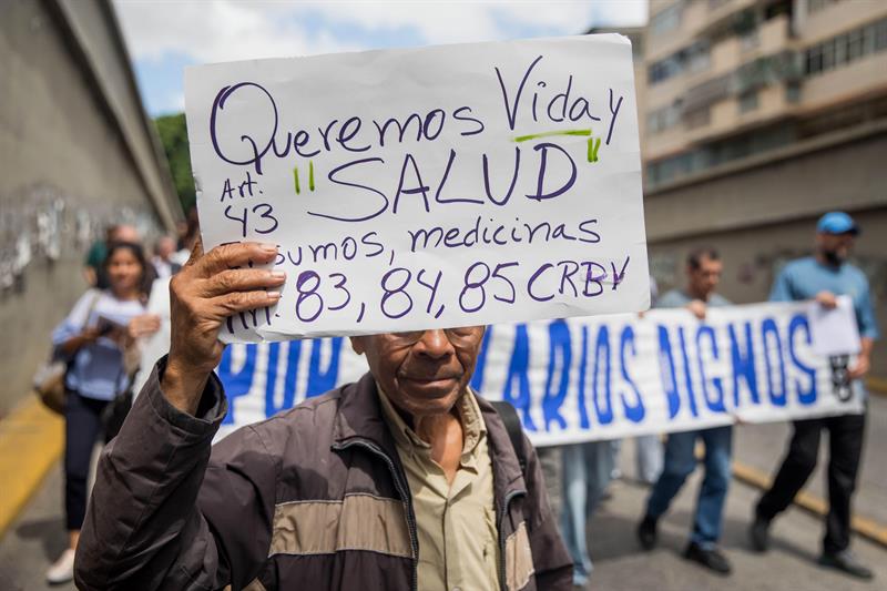 Se multiplican las protestas gremiales por crisis en Venezuela (Fotos)