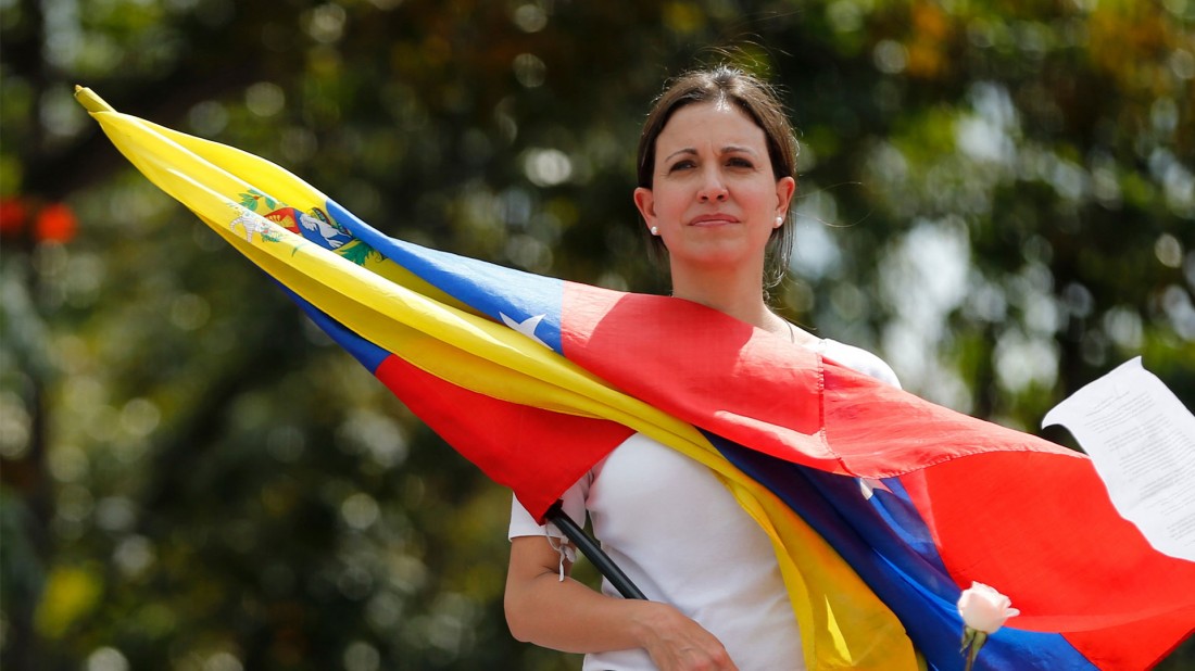 María Corina Machado, primera mujer galardonada por la Internacional Liberal (VIDEO)