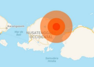 Nuevo sismo de magnitud 6,3 en la isla indonesia de Lombok
