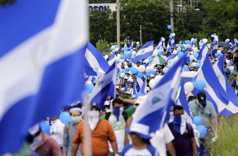 Nicaragua expulsará a extranjeros que participen en protestas contra Ortega