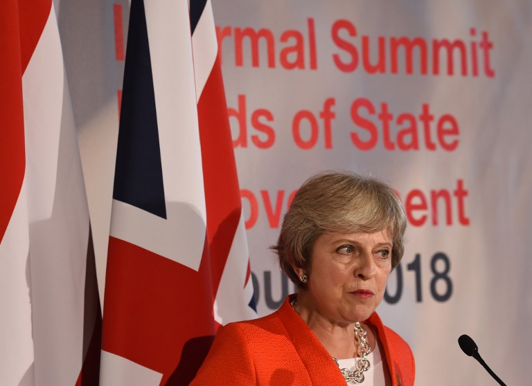 Theresa May fustiga a la UE por su rechazo al plan del Brexit